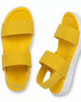 Sandálias Free Stride - Sandálias Leves e Elásticas para Conforto Todo o Dia