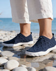 Passos Leves Classico – Sapatos com Biqueira Larga para Caminhadas Sem Dor