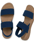 Sandálias Free Stride - Sandálias Leves e Elásticas para Conforto Todo o Dia