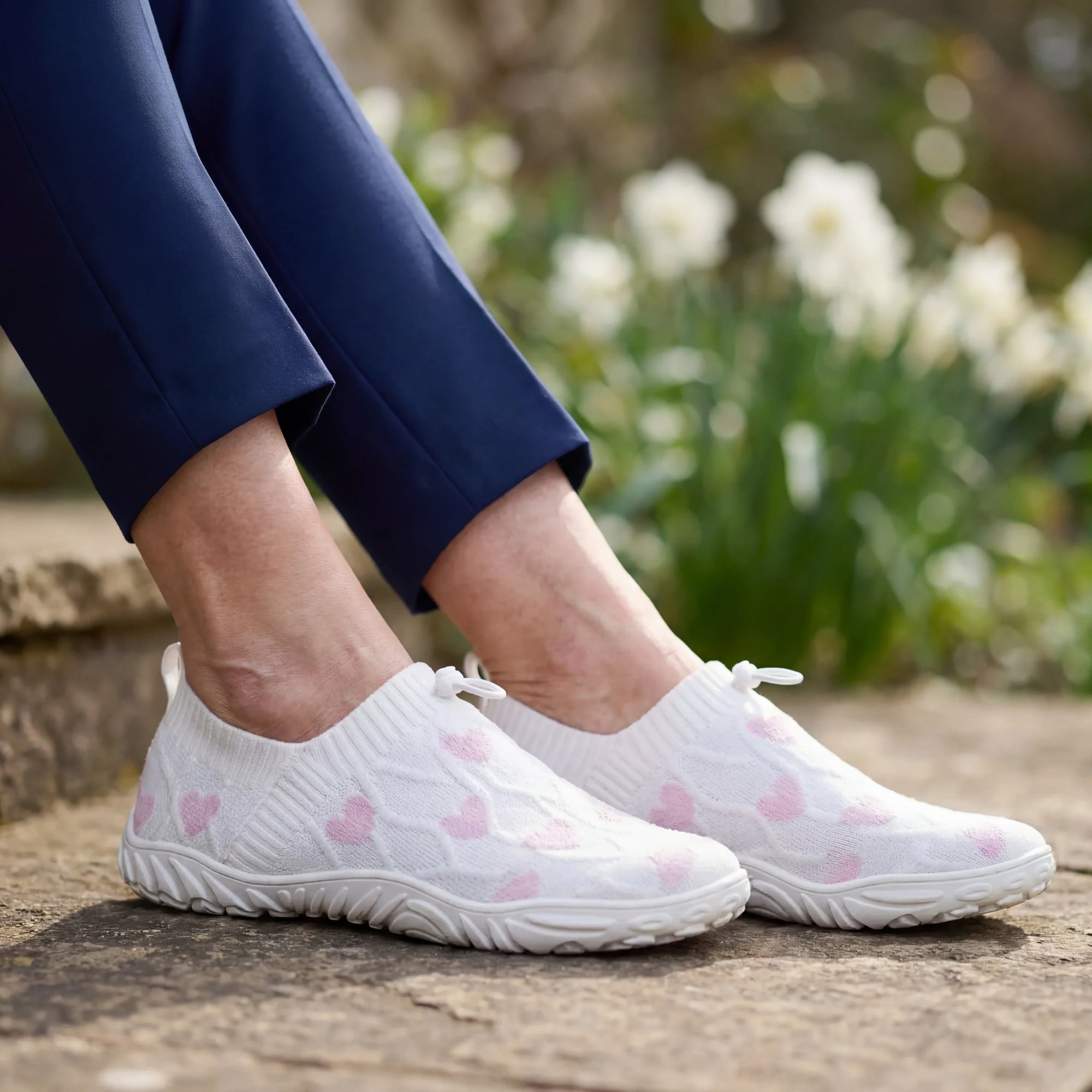 Passos Leves Amor – Sapatos com Biqueira Larga para Caminhadas Sem Dor