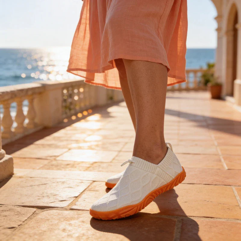 Passos Leves Classico – Sapatos com Biqueira Larga para Caminhadas Sem Dor