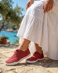 Passos Leves Classico – Sapatos com Biqueira Larga para Caminhadas Sem Dor