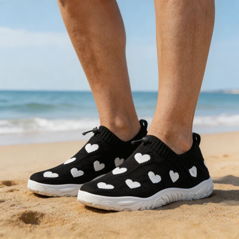 Passos Leves Amor – Sapatos com Biqueira Larga para Caminhadas Sem Dor